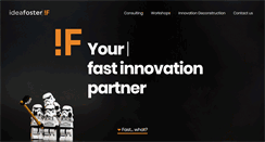 Desktop Screenshot of ideafoster.com